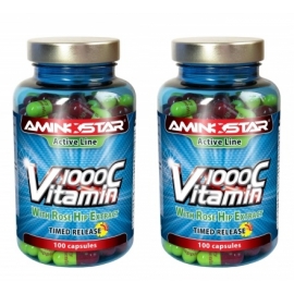 Vitamín C 1000mg., 100cps. + druhý ZDARMA